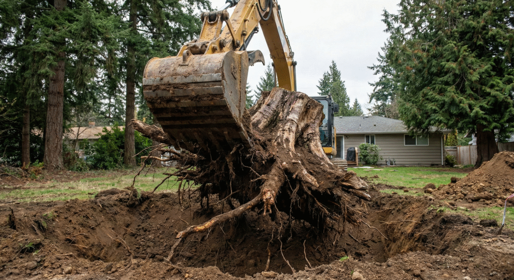 stump removal woodinville