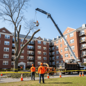 commercial tree removal cambridge ma