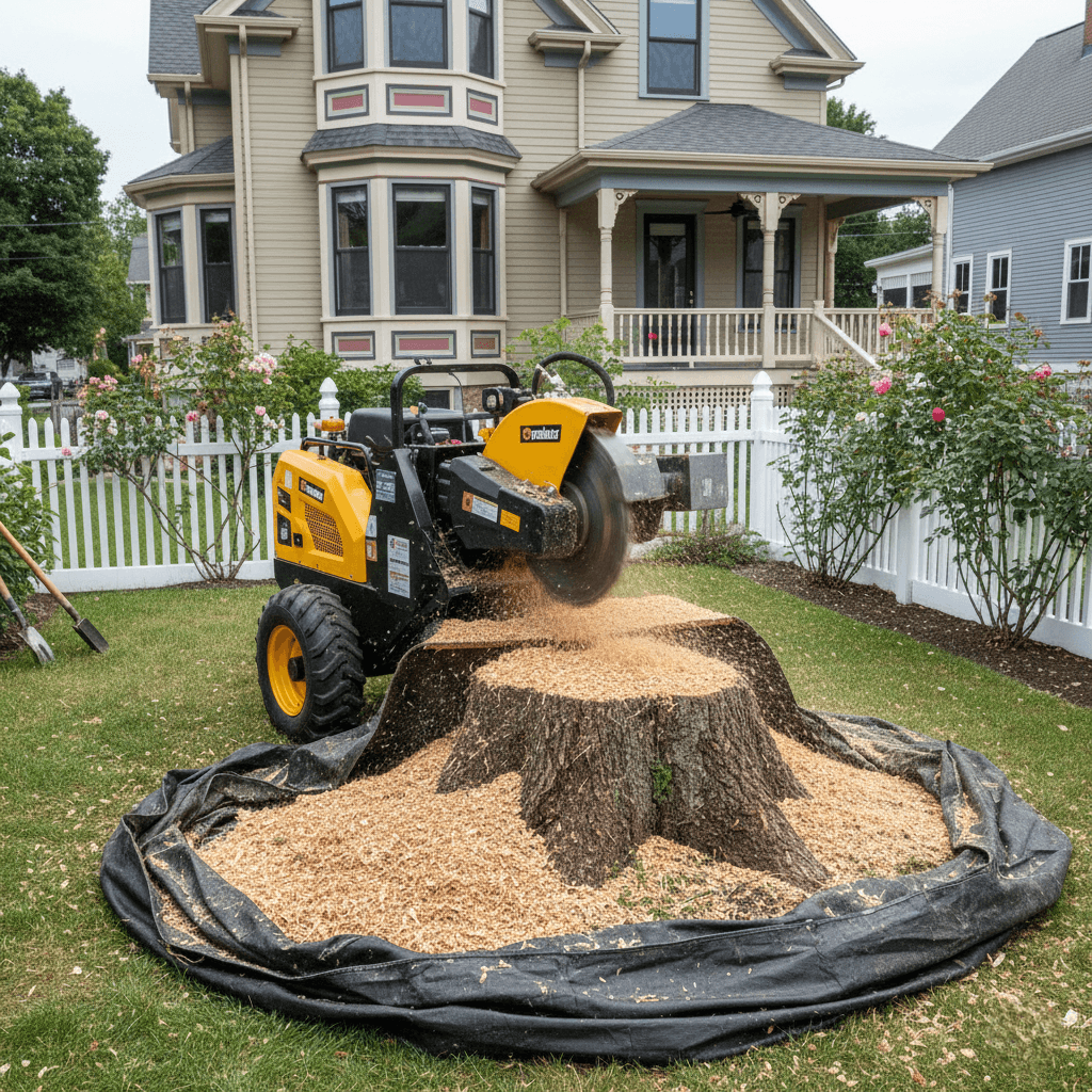 stump grinding cambridge ma